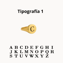 Anillo Circular Grabado - comprar online