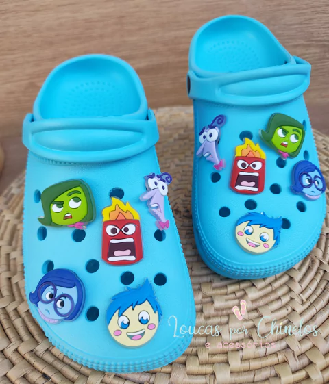 Bottons para Crocs Emborrachados - PRONTA ENTREGA (ENVIO IMEDIATO)