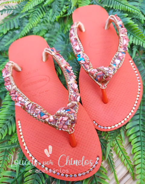 Cascalho Laranja - PRONTA ENTREGA - comprar online