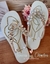 Terço com Pedraria Cristal - Loucas Por Chinelos | Chinelos e Acessórios Personalizados