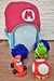 Gorro Super Mario Simples - Tamanho 4-6 anos - PRONTA ENTREGA