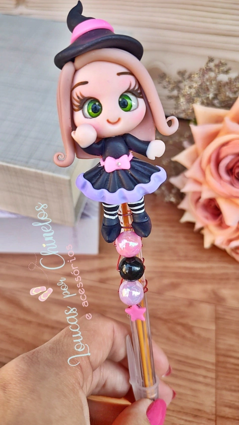 Caneta Halloween VIII - PRONTA ENTREGA