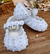 Sapatinho Baby Flores Cute - PRONTA ENTREGA