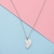 Conjunto Collares Promesa (para compartir) (Plateado) en internet
