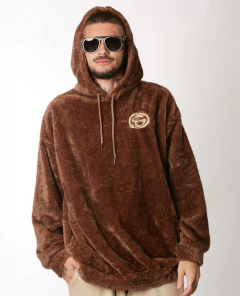 BUZO OVERSIZE CON PIEL (I2502555) - tienda online