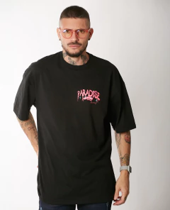 REMERA OVERSIZE PARADISE (V2501519) - tienda online