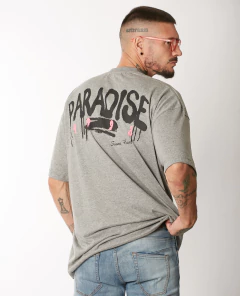 REMERA OVERSIZE PARADISE (V2501519) - SIAMO FUORI