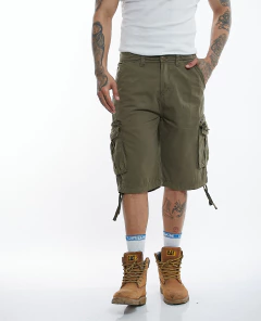 BERMUDA CARGO DE GABARDINA (ART8116) - SIAMO FUORI