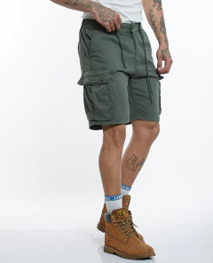 BERMUDA CARGO DE GABARDINA (ART072) - comprar online