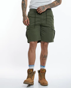 BERMUDA CARGO DE GABARDINA (ART069) - SIAMO FUORI