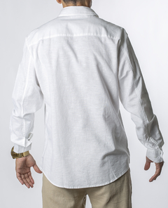 Camisa de Lino Manga Larga (V2503999)