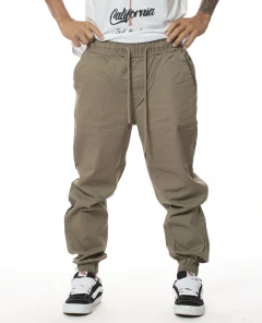 PANTALON JOGGER GABARDINA (V255394) en internet