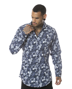 CAMISA ML ESTAMPADA REGULAR E4 (I2303195E4) - comprar online