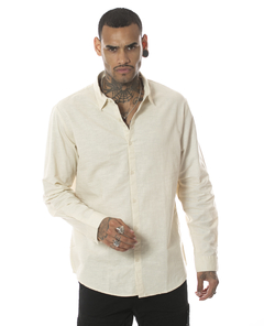 Camisa de Lino Manga Larga (V2503999) - comprar online