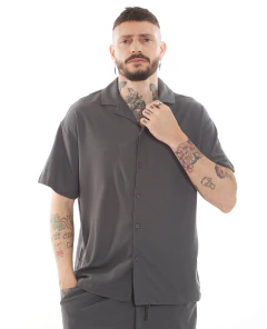Camisa Tramada (ART2391C) - tienda online