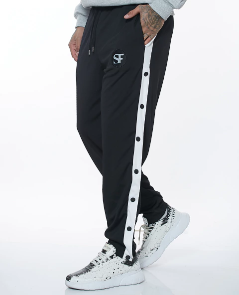 PANTALON C/TIRAS Y BROCHES LATERALES (I2505399) - comprar online