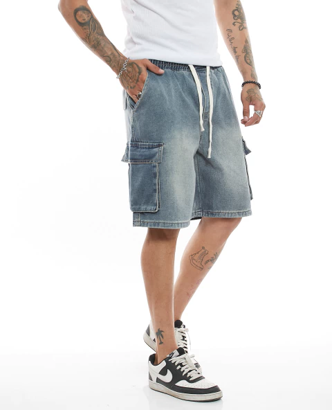 Bermuda Cargo de Jean (ART262) - comprar online