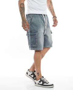 Bermuda Cargo de Jean (ART262) - SIAMO FUORI