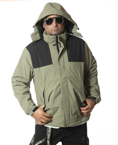 CAMPERA CON PIEL (I2501662) - SIAMO FUORI