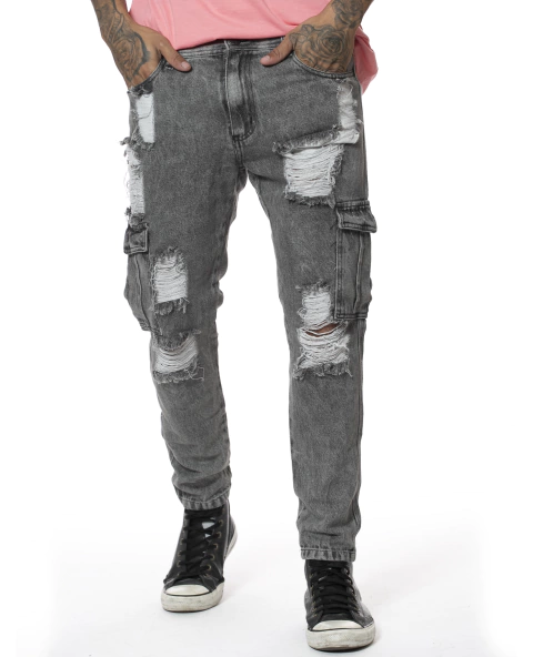 JEAN ROTURAS BOLSILLOS (I2405326) - tienda online