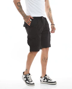 Bermuda Cargo de Gabardina (ART8976) - SIAMO FUORI