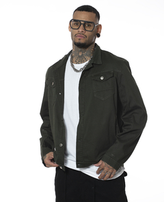 CAMPERA OVERSIZE SATEN (I2304099) - tienda online