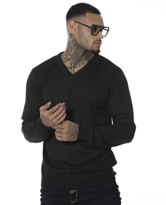 sweater cuello v (ART7224) - comprar online