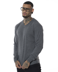sweater cuello v (ART7224) - tienda online