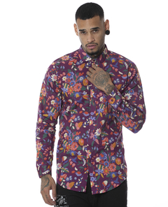 CAMISA ML ESTAMPADA REGULAR E6 (I2303195E6)