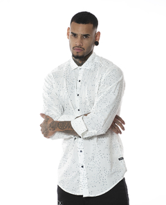 CAMISA ML ESTAMPADA REGULAR E8 (I2303195E8) - tienda online
