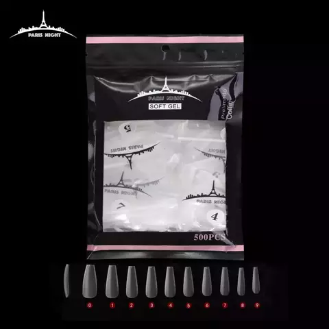 Tips Prelimados Paris Night Coffin 500pcs