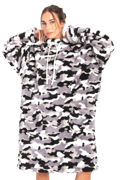 Pijamanta camuflado gris - tienda online