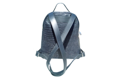 Mochila big Back to Basic Negra Croco - comprar online