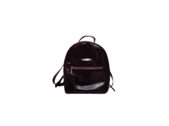 Mochila mini croco
