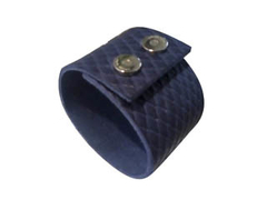 Pulsera de Cuero Azul - comprar online