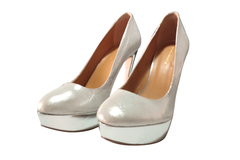 Stiletto cerrado Plata en internet