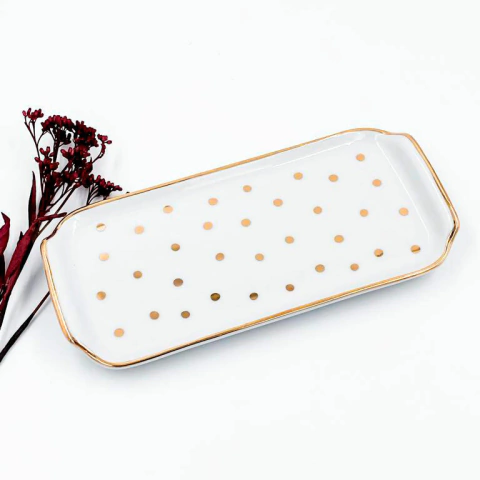 Bandeja Poá Ouro