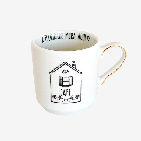 Caneca Casinha Café - comprar online