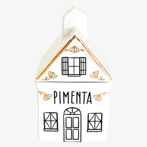 Casinha de Porcelana Pimenta - comprar online