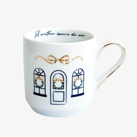 Caneca Casinha de Natal - comprar online