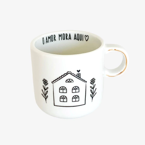 Caneca Casinha Amor - comprar online