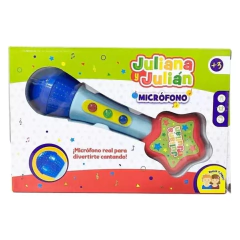 MICROFONO DE MANO JULIANA Y JULIAN