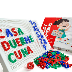 JUEGO LETRAS Y NÚMEROS en internet