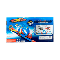 PISTA DE AUTOS DOBLE GIRO 360 - comprar online