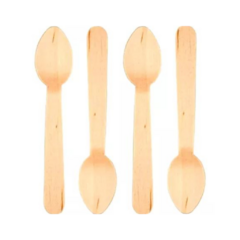 CUCHARA POSTRE BAMBU - comprar online