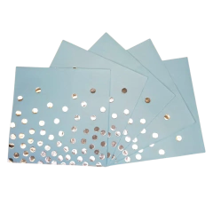 SERVILLETAS CELESTE CON LUNARES - comprar online
