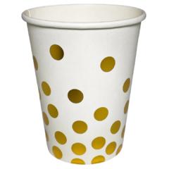 VASO BLANCO CON LUNARES en internet