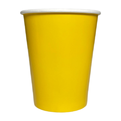VASO AMARILLO LAMINADO X 6
