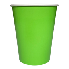 VASO VERDE MANZANA LAMINADO X 6