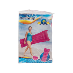 BESTWAY COLCHONETA CLÁSICA ROSA